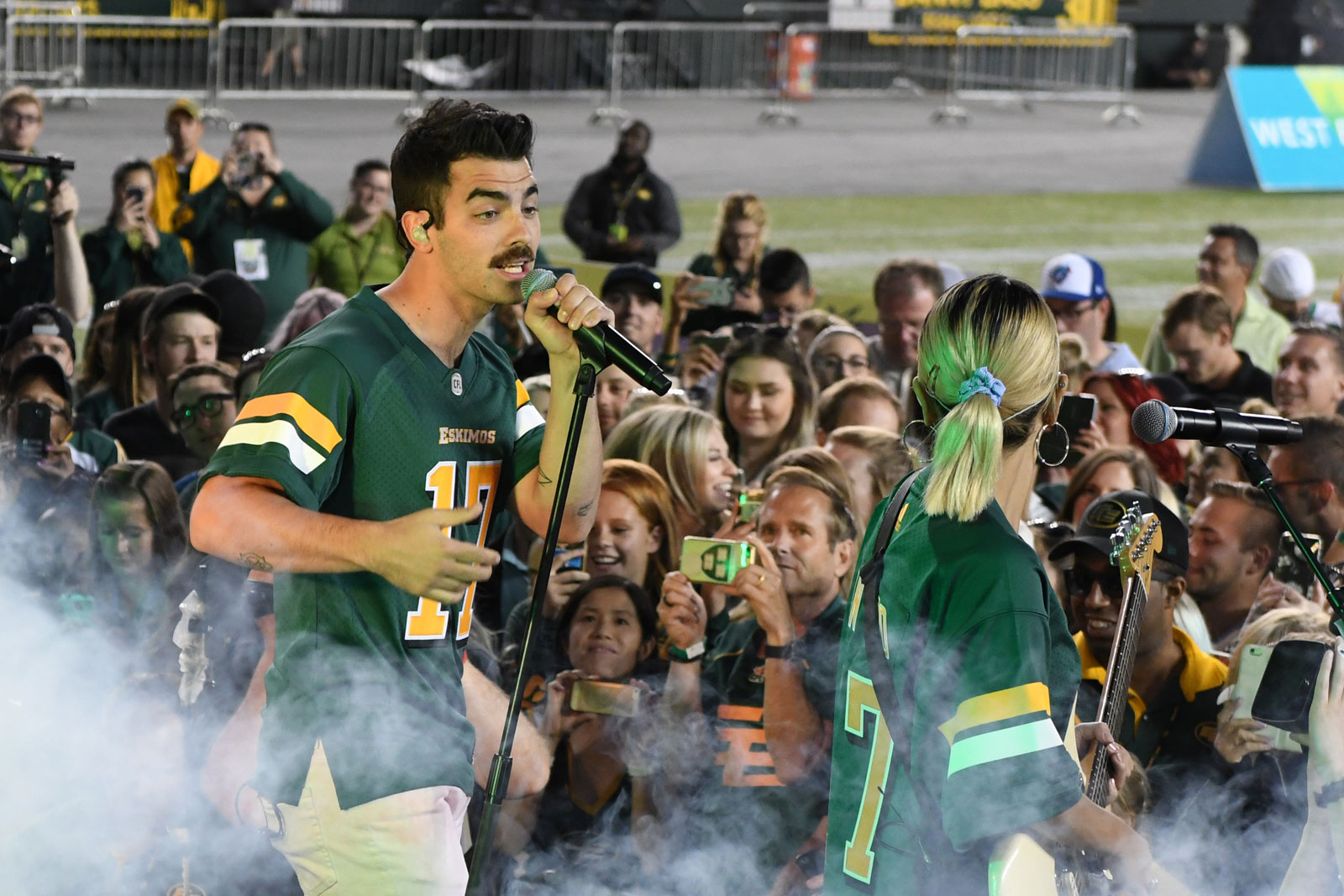 DNCE in Edmonton CFL Halftime Show